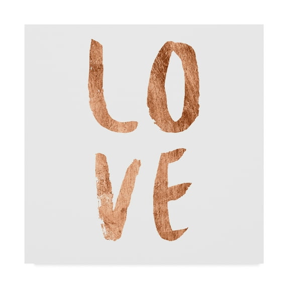 Trademark Fine Art 'Love Quotes III' Canvas Art by Anna Hambly
