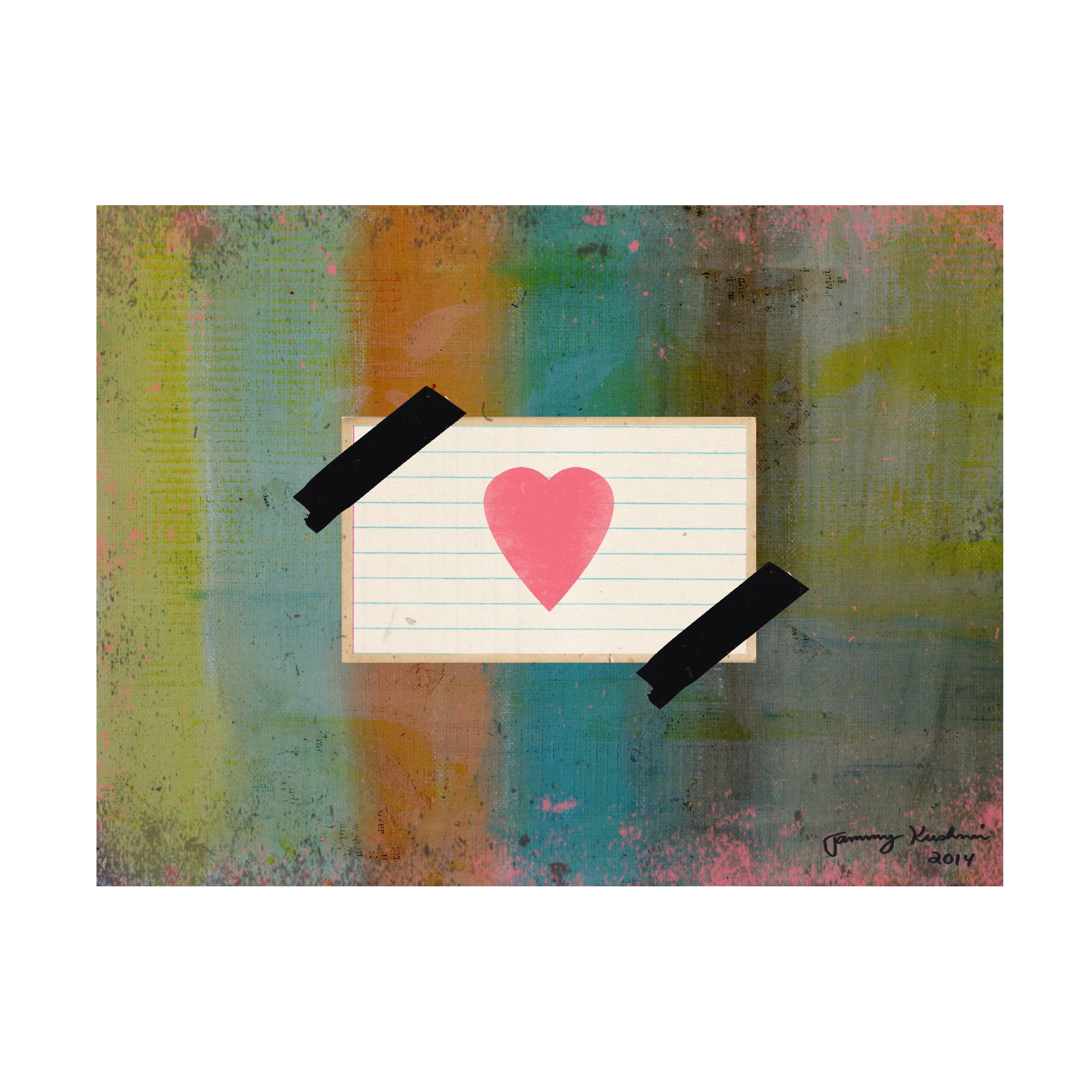 Trademark Fine Art 'Love Yourself' Canvas Art by Tammy Kushnir