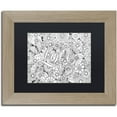 thumbnail image 1 of Trademark Fine Art "Love in the Garden" Canvas Art by Hello Angel, Black Matte, Birch Frame, 1 of 3