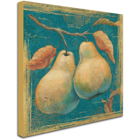 Trademark Fine Art "Lovely Fruits I" Canvas Art by Daphne Brissonnet