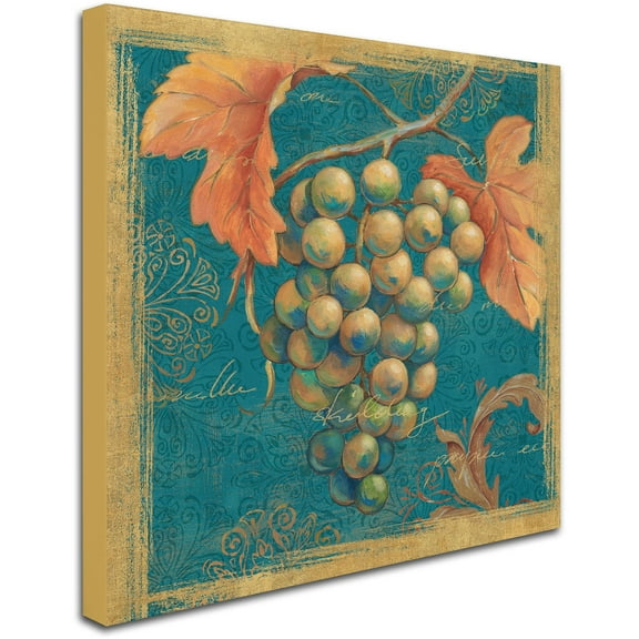 Trademark Fine Art "Lovely Fruits IV" Canvas Art by Daphne Brissonnet