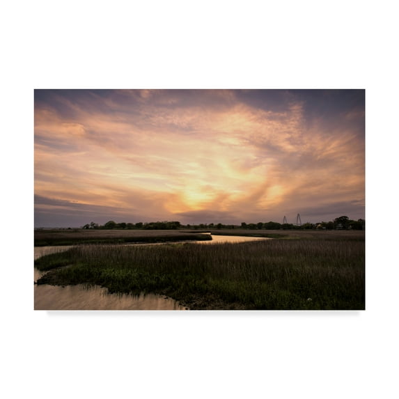 Trademark Fine Art 'Low Country Sunset I' Canvas Art by Danny Head