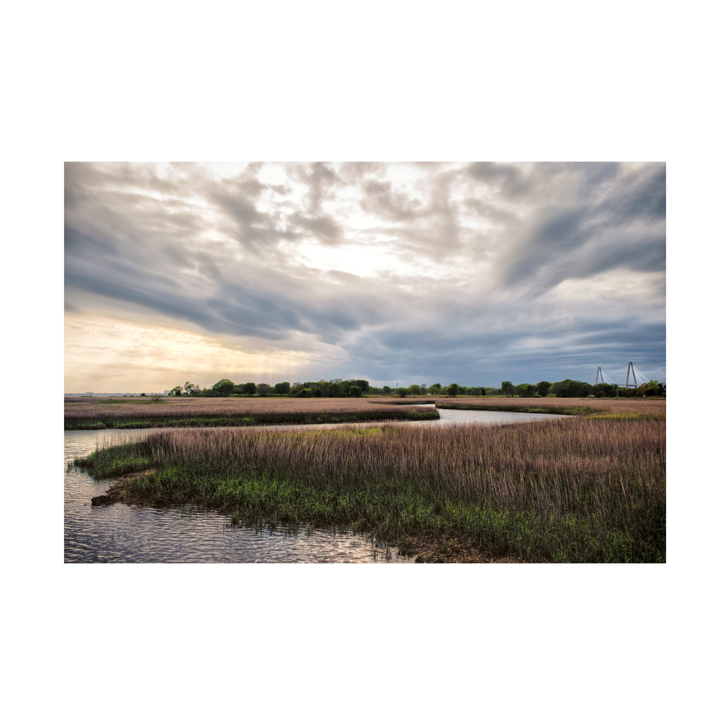 Trademark Fine Art Danny Head Low Country Sunset Ii Canvas Wall Art - 12x19