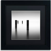 Trademark Fine Art "Lucid" Canvas Art by Dave MacVicar, Black Matte, Black Frame