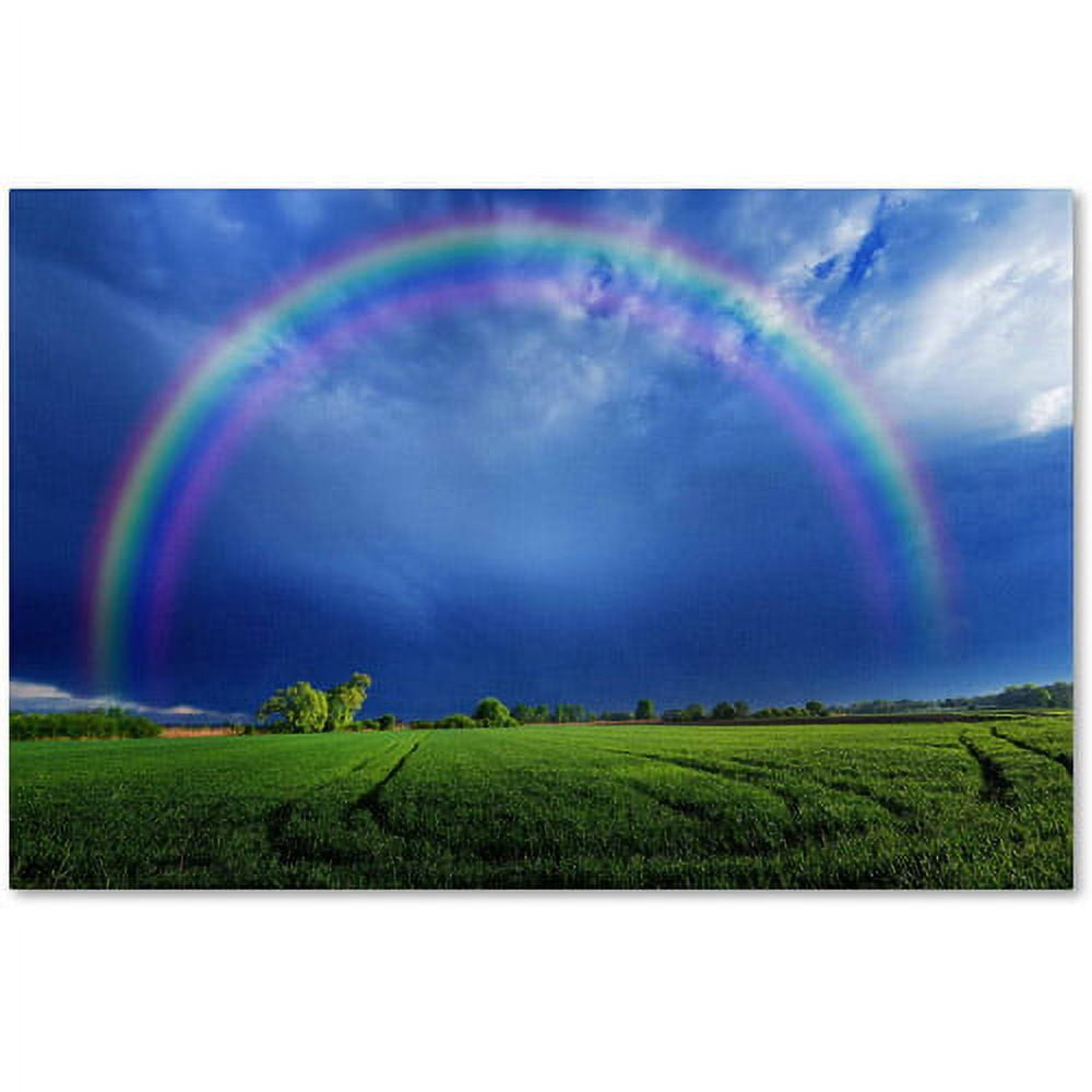 Trademark Fine Art "Lucky Rainbow" Canvas Art by Philippe Sainte-Laudy