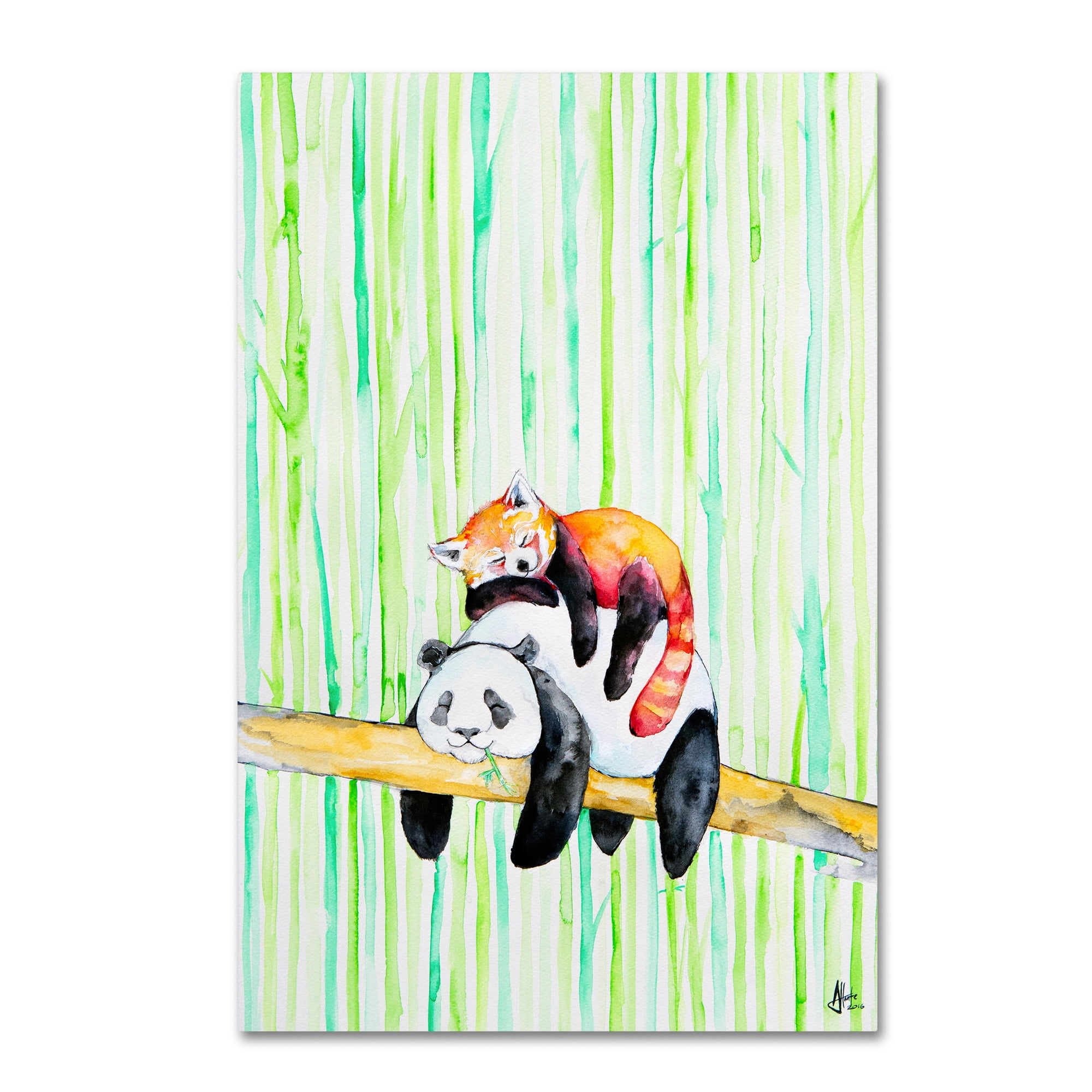 Trademark Fine Art 'Lullaby' Canvas Art by Marc Allante