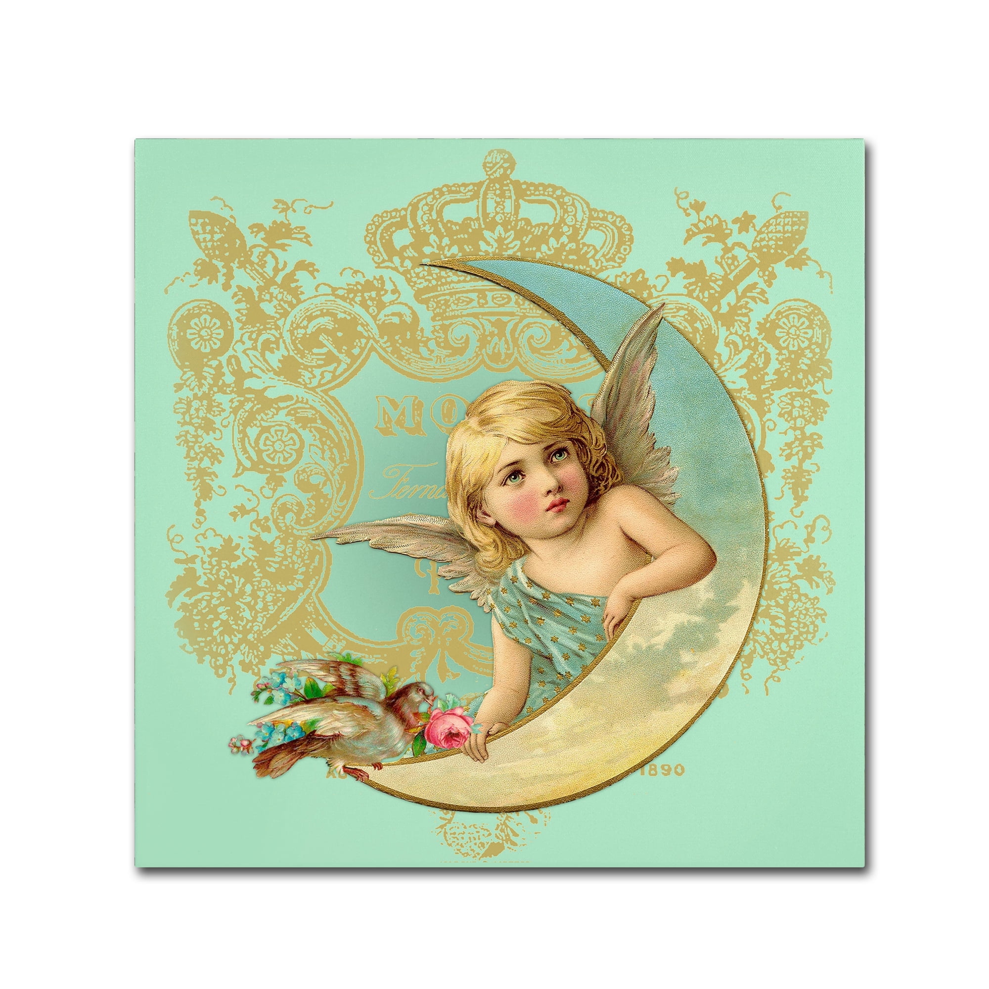 Trademark Fine Art 'Luna Angel' Canvas Art by Tina Lavoie