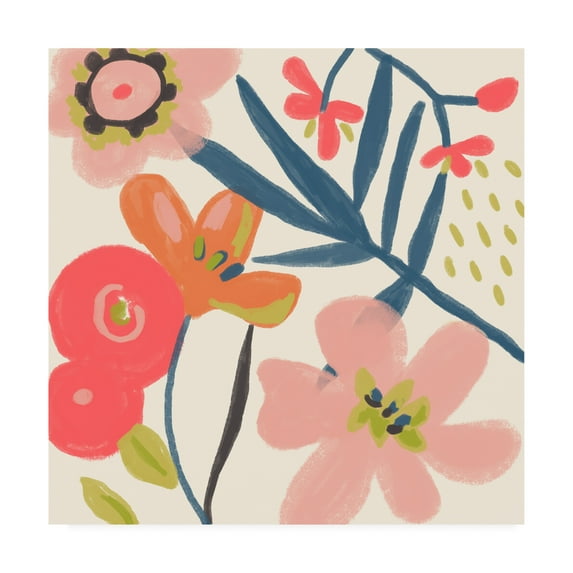 Trademark Fine Art 'Lyla Grace I' Canvas Art by Chariklia Zarris