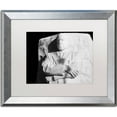 thumbnail image 1 of Trademark Fine Art "MLK Memorial" Canvas Art by CATeyes, White Matte, Silver Frame, 1 of 1