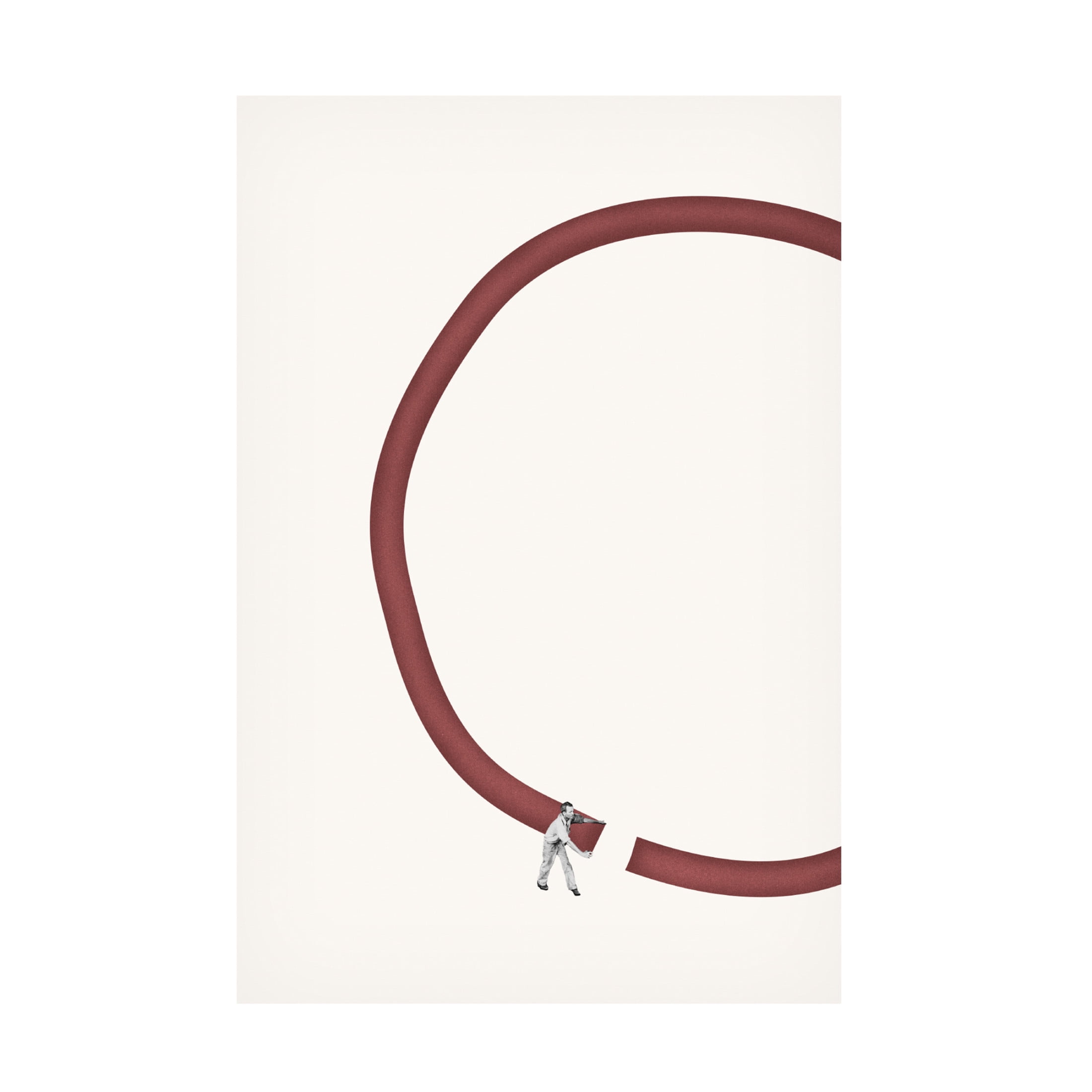 Trademark Fine Art Maarten Leon Let's reconnect Canvas Wall Art