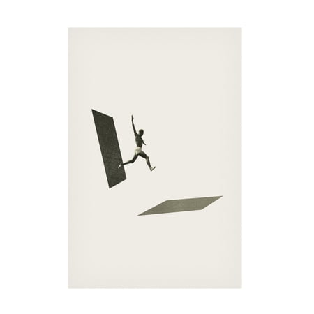 Trademark Fine Art Maarten Leon Not The One To Wait Canvas Wall Art