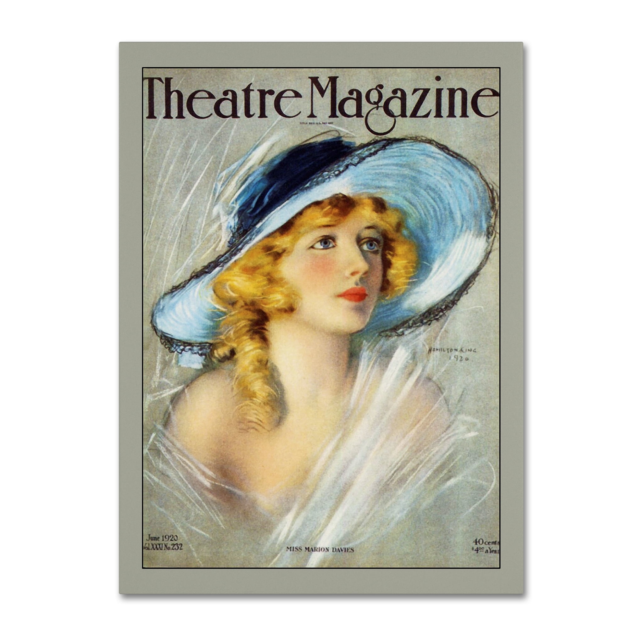 Trademark Fine Art 'Mag 5' Canvas Art by Vintage Lavoie
