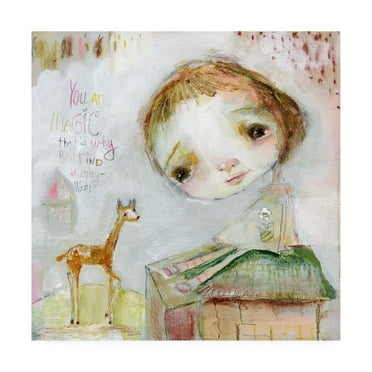 Trademark Fine Art 'Magic Everywhere' Canvas Art by Mindy Lacefield