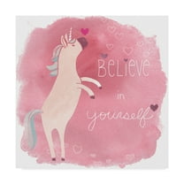 Trademark Fine Art 'Magic Unicorn Squad I' Canvas Art by June Erica Vess