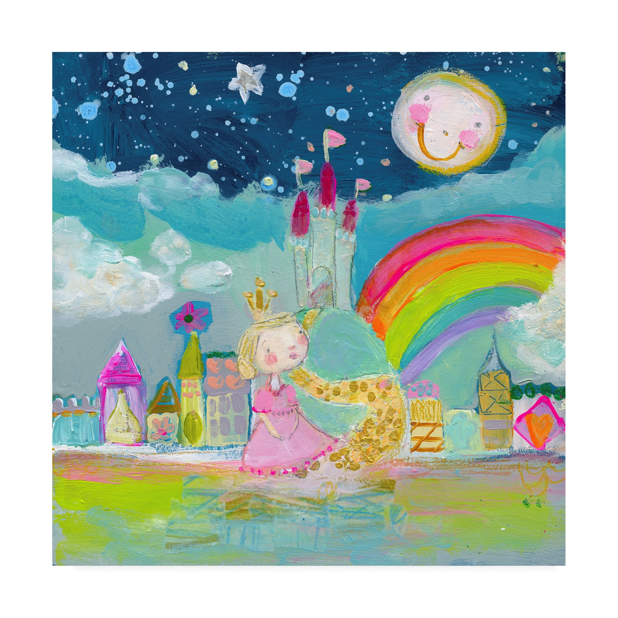 Trademark Fine Art 'Magical Kingdom' Canvas Art by Mindy Lacefield