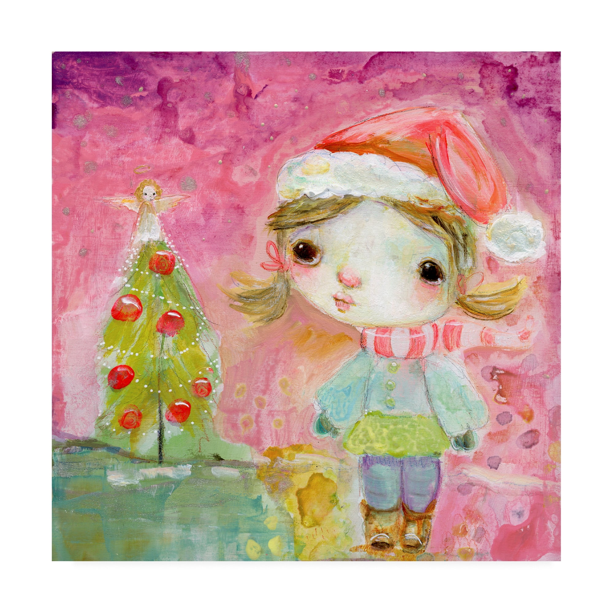 Trademark Fine Art 'Magical Tree Portrait' Canvas Art by Mindy Lacefield
