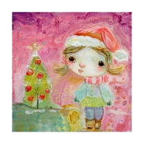 Trademark Fine Art 'Magical Tree Portrait' Canvas Art by Mindy Lacefield