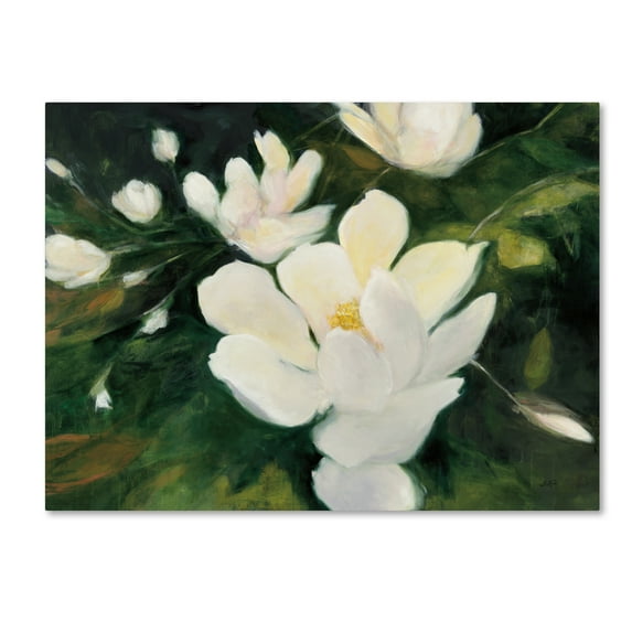 Trademark Fine Art 'Magnolia Blooms' Canvas Art by Julia Purinton