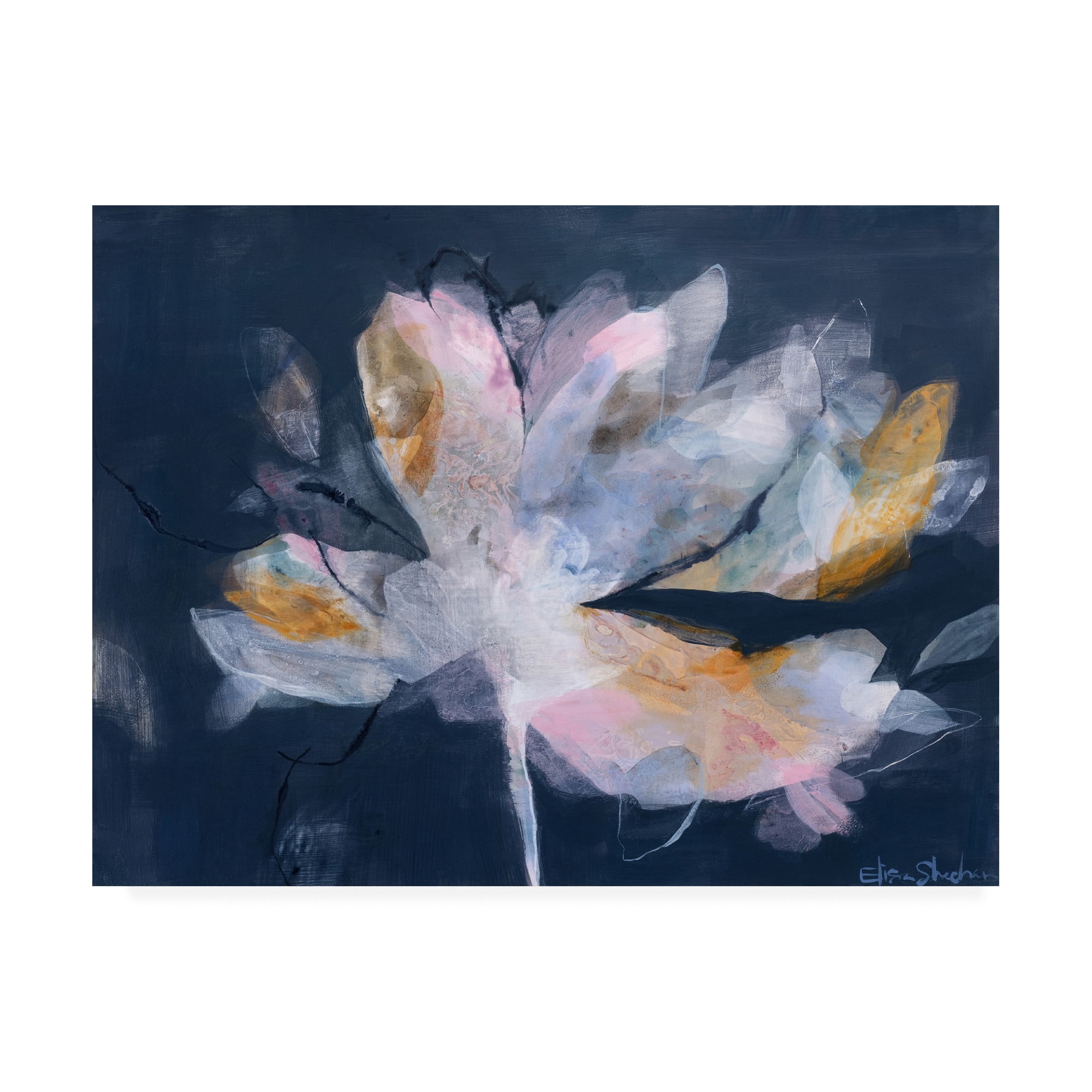 Trademark Fine Art 'Magnolia Gloaming No. 2' Canvas Art by Elisa Sheehan