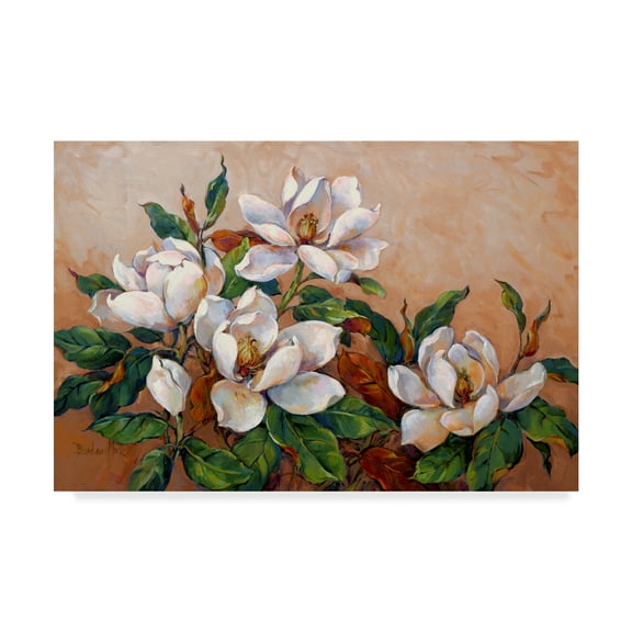 Trademark Fine Art ' Magnolia Inspiration' Canvas Art by Barbara Mock