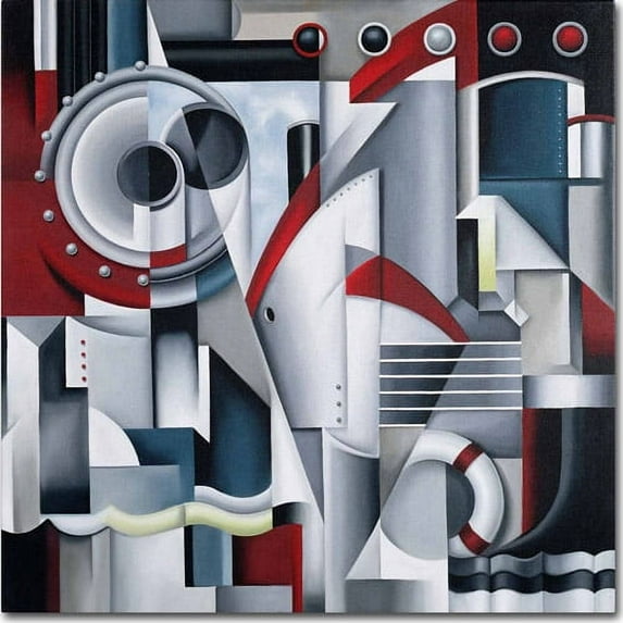 Trademark Fine Art "Maiden Voyage, 2003" Canvas Art by Catherine Abel