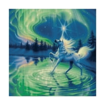 Trademark Fine Art 'Majestic Night' Canvas Art by Kirk Reinert