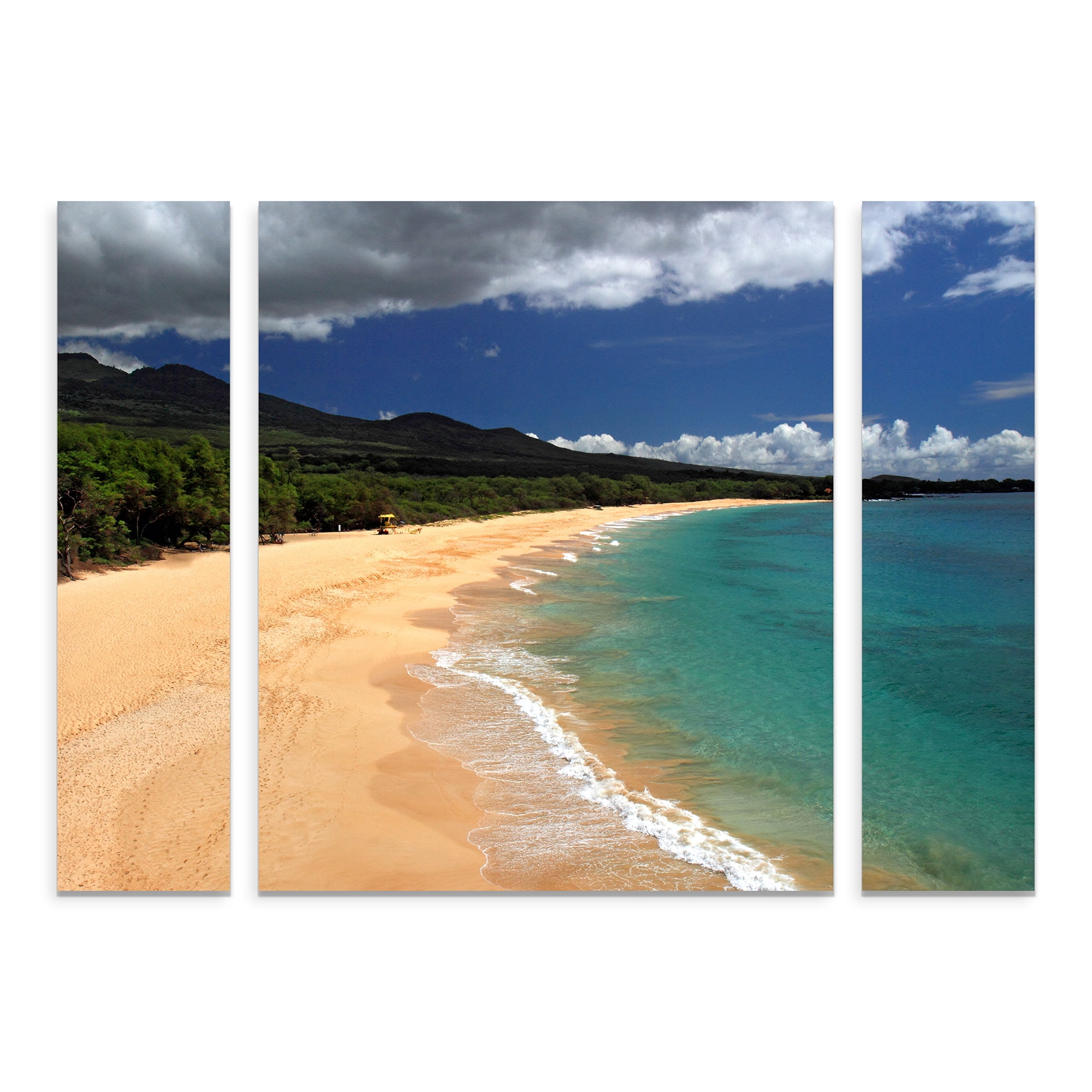 Trademark Fine Art 'Makena Maui' Canvas Art by Pierre Leclerc
