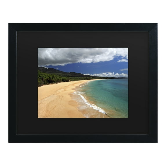 Trademark Fine Art 'Makena Maui' Canvas Art by Pierre Leclerc