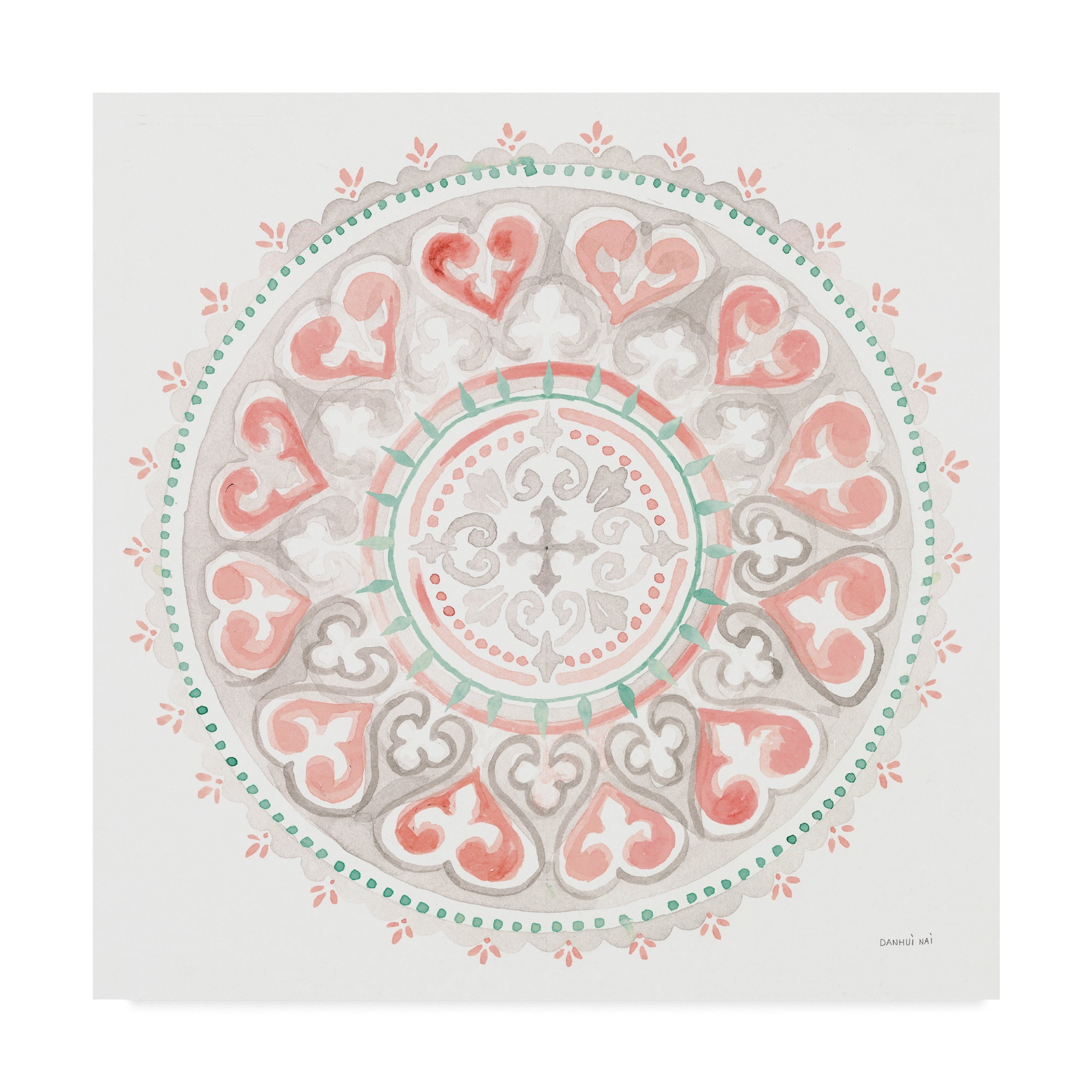 Trademark Fine Art 'Mandala Delight III' Canvas Art by Danhui Nai