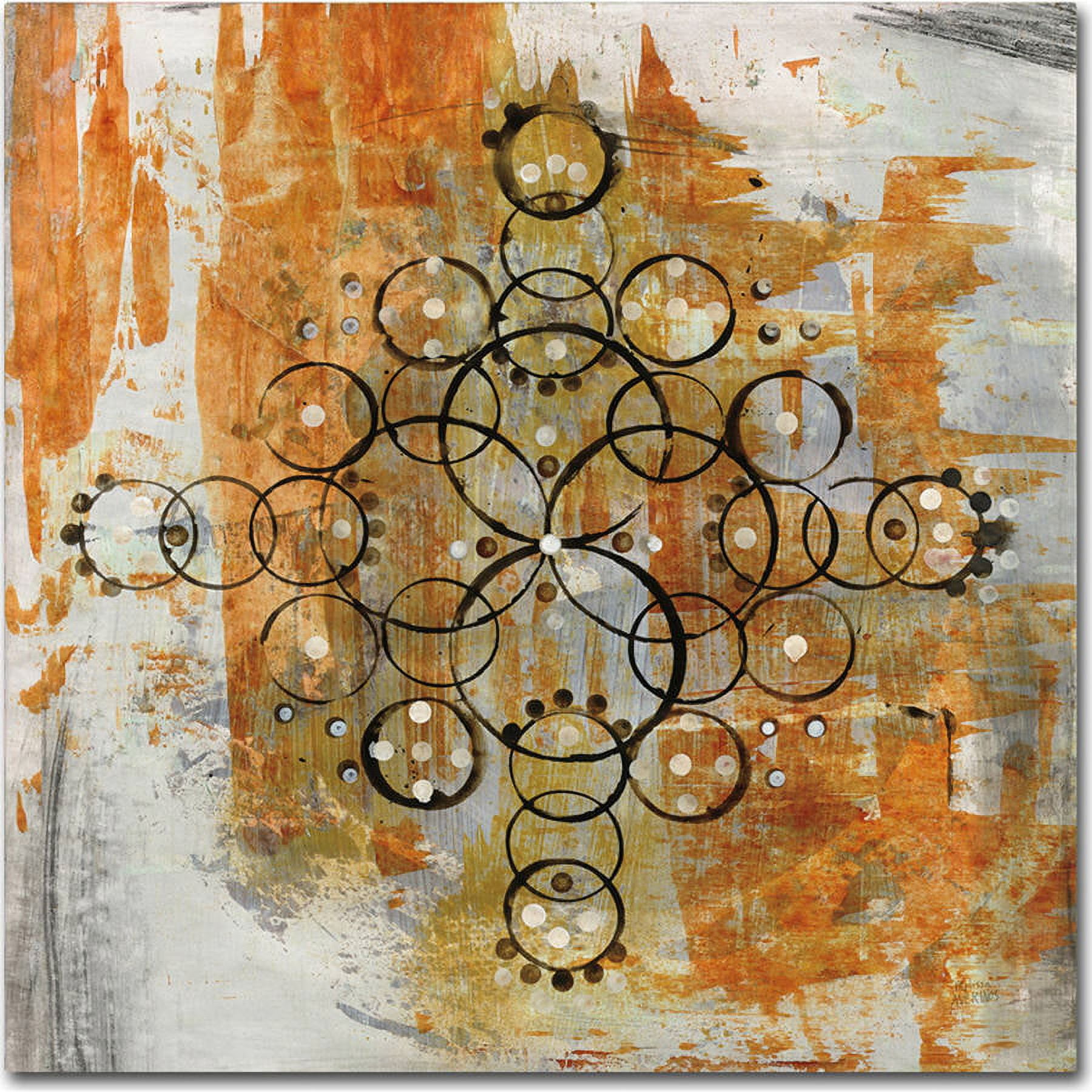 Trademark Fine Art "Mandala II Crop" Canvas Art by Melissa Averinos