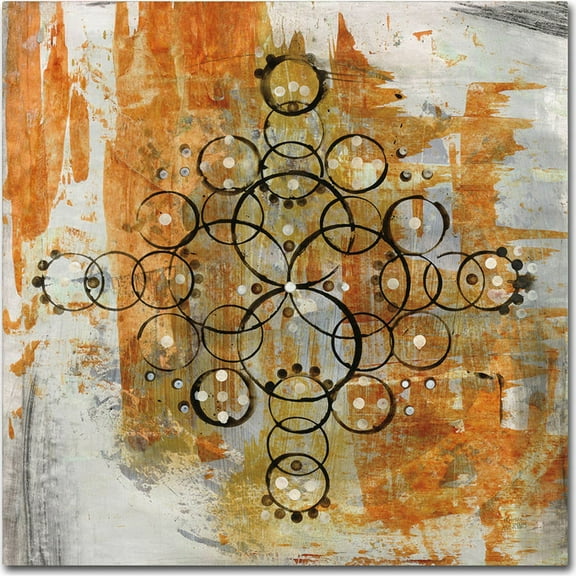 Trademark Fine Art "Mandala II Crop" Canvas Art by Melissa Averinos