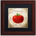 thumbnail image 1 of Trademark Fine Art "Mangia II" Canvas Art by Color Bakery Black Matte, Wood Frame, 1 of 4