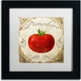thumbnail image 1 of Trademark Fine Art "Mangia II" Canvas Art by Color Bakery White Matte, Black Frame, 1 of 1