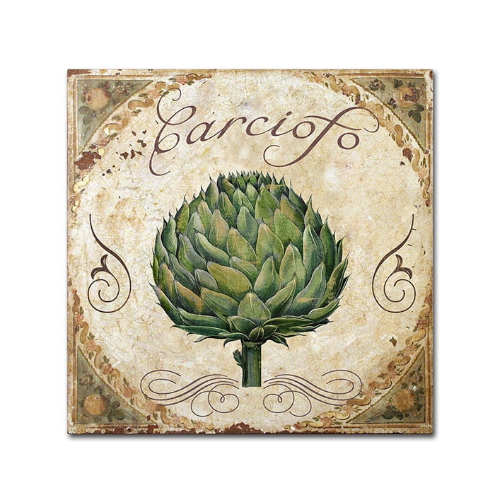 Trademark Fine Art "Mangia III" Canvas Art by Color Bakery