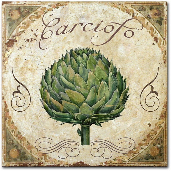 Trademark Fine Art "Mangia III" Canvas Art by Color Bakery