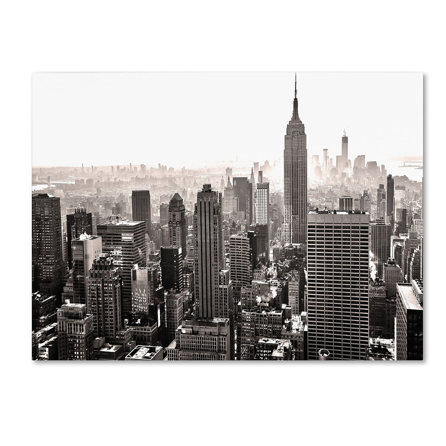 Trademark Fine Art "Manhattan" Canvas Art by CATeyes