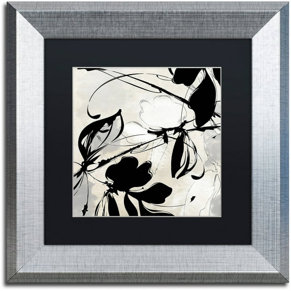 Trademark Fine Art "Manifesto" Canvas Art by Color Bakery Black Matte, Silver Frame