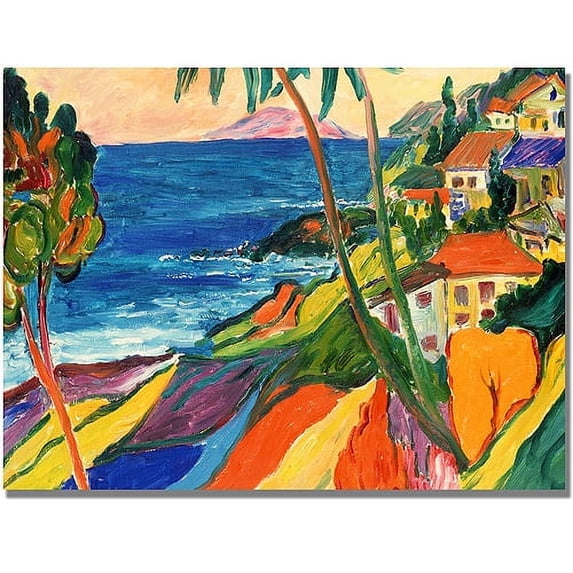 Trademark Fine Art "Mapli Maui" Canvas Art by Manor Shadian
