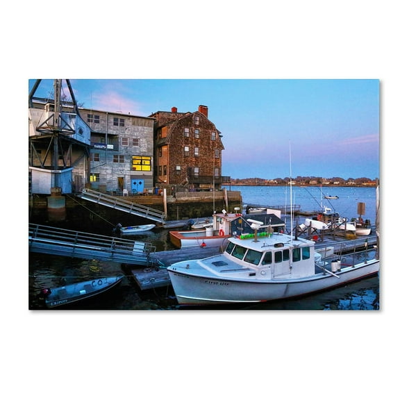 Trademark Fine Art "Marblehead" Canvas Art by CATeyes