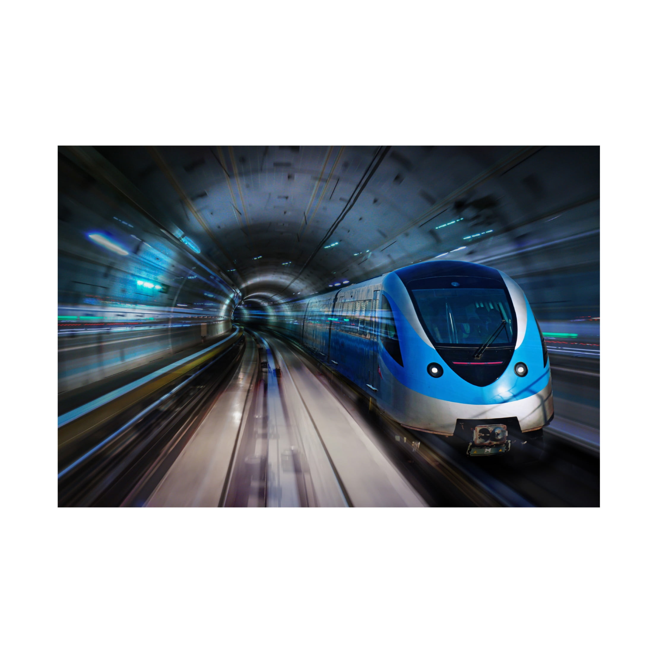 Trademark Fine Art Marcel Egger  SpeedTrain Canvas Wall Art