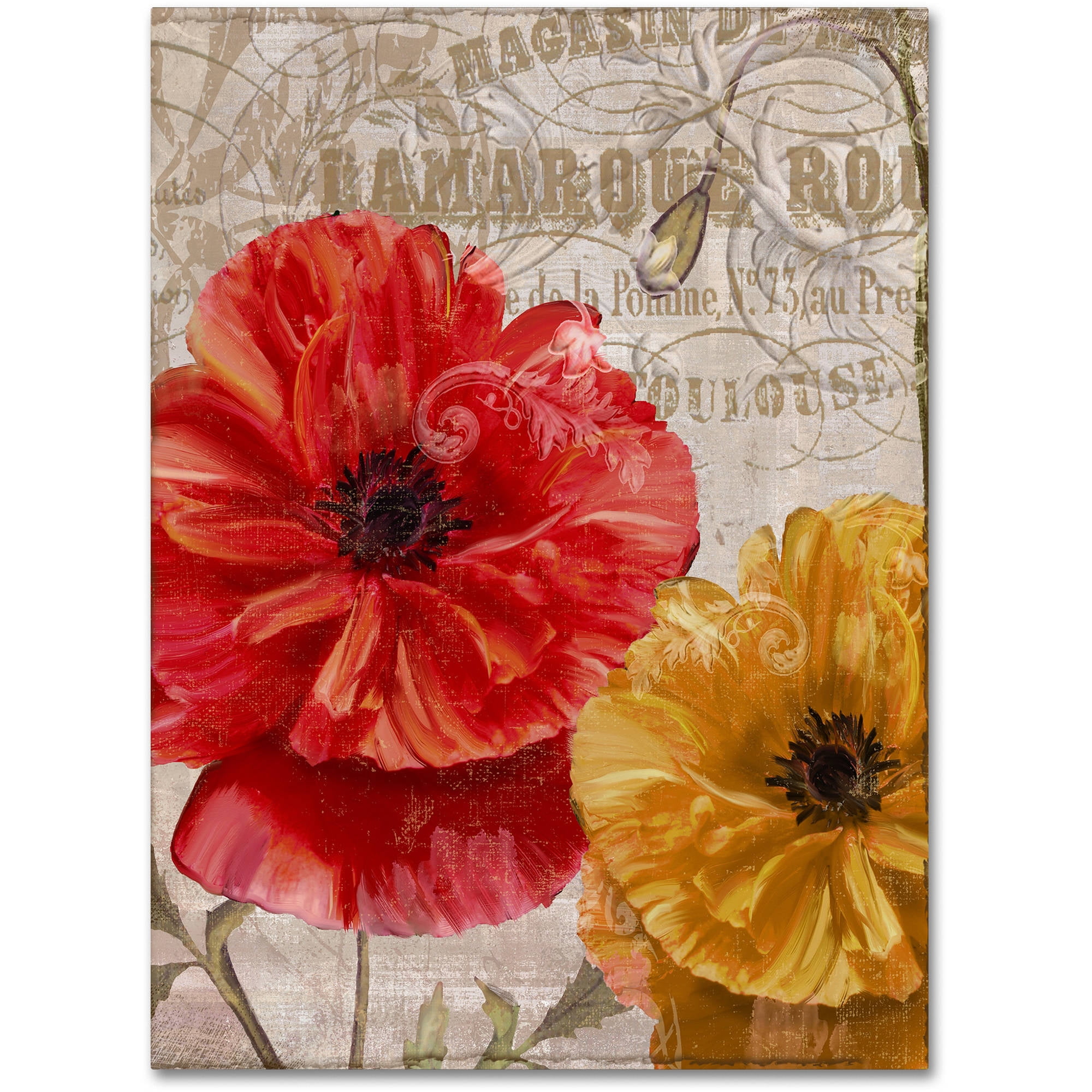 Trademark Fine Art "March" Canvas Art by Color Bakery