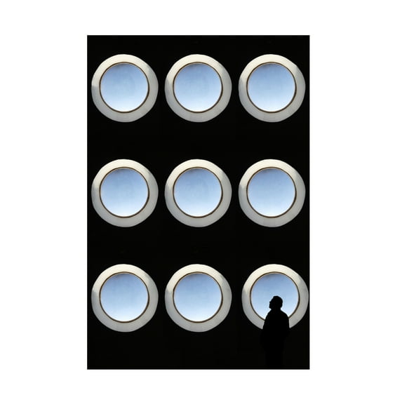 Trademark Fine Art Marcus Cederberg Lost in space Canvas Wall Art