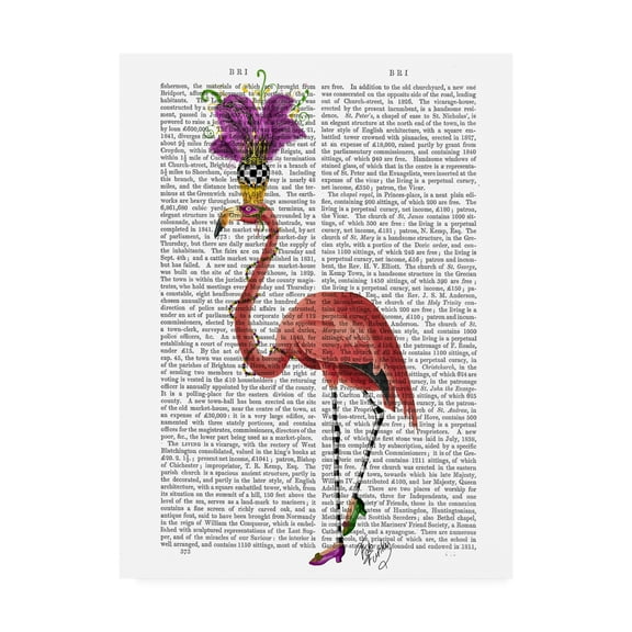Trademark Fine Art 'Mardi Gras Flamingo, Full' Canvas Art by Fab Funky
