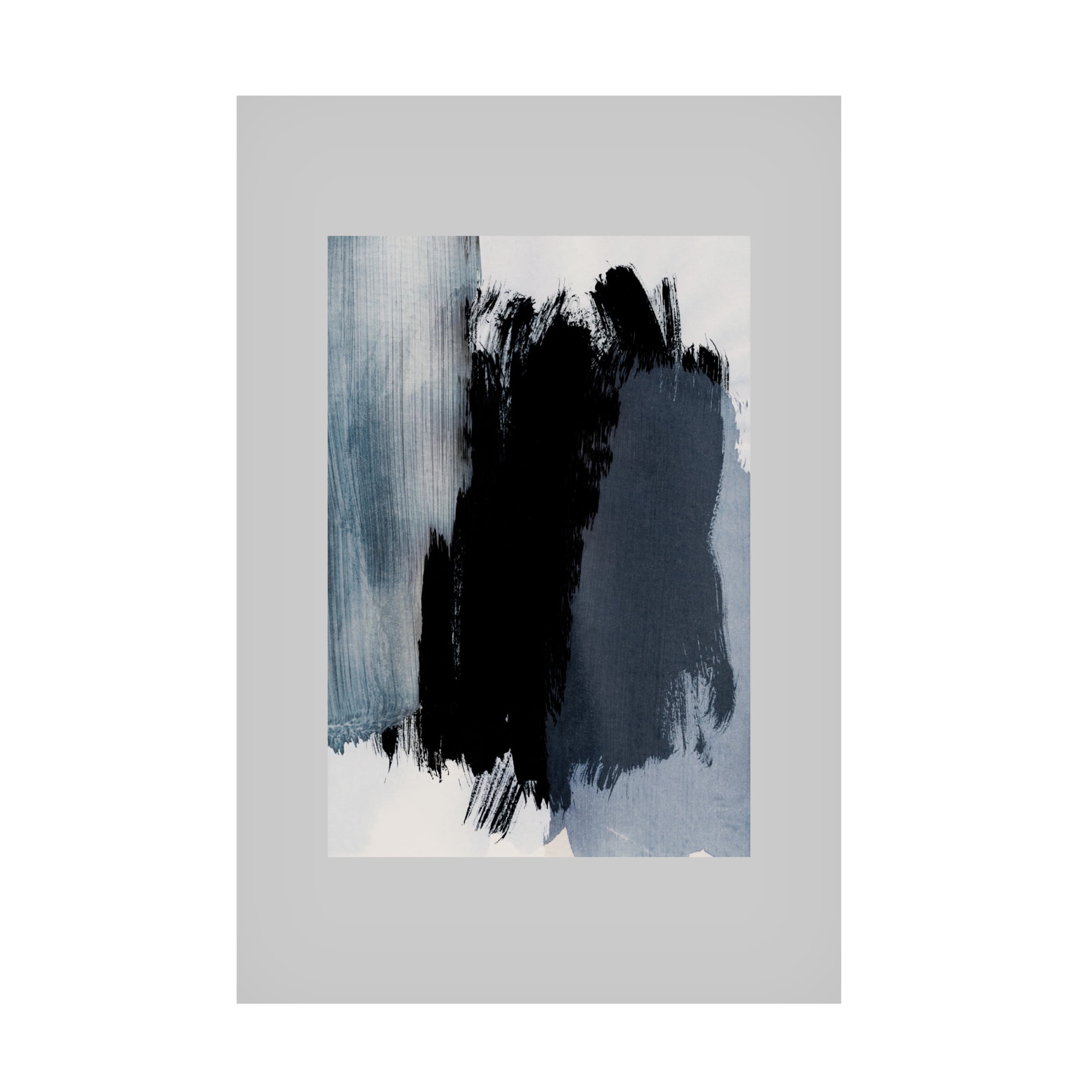 Trademark Fine Art Mareike Bohmer Abstract Brush Strokes 15 Canvas Wall Art