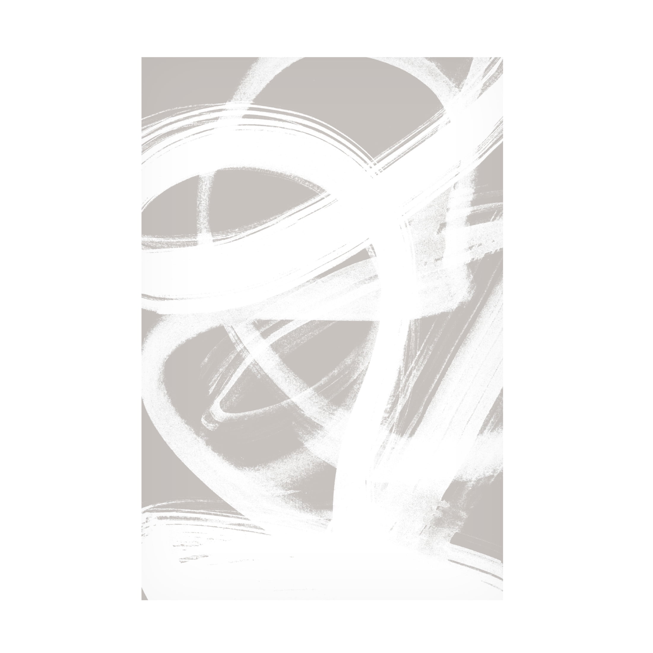 Trademark Fine Art Mareike Bohmer Abstract Brush Strokes 6 Canvas Wall Art