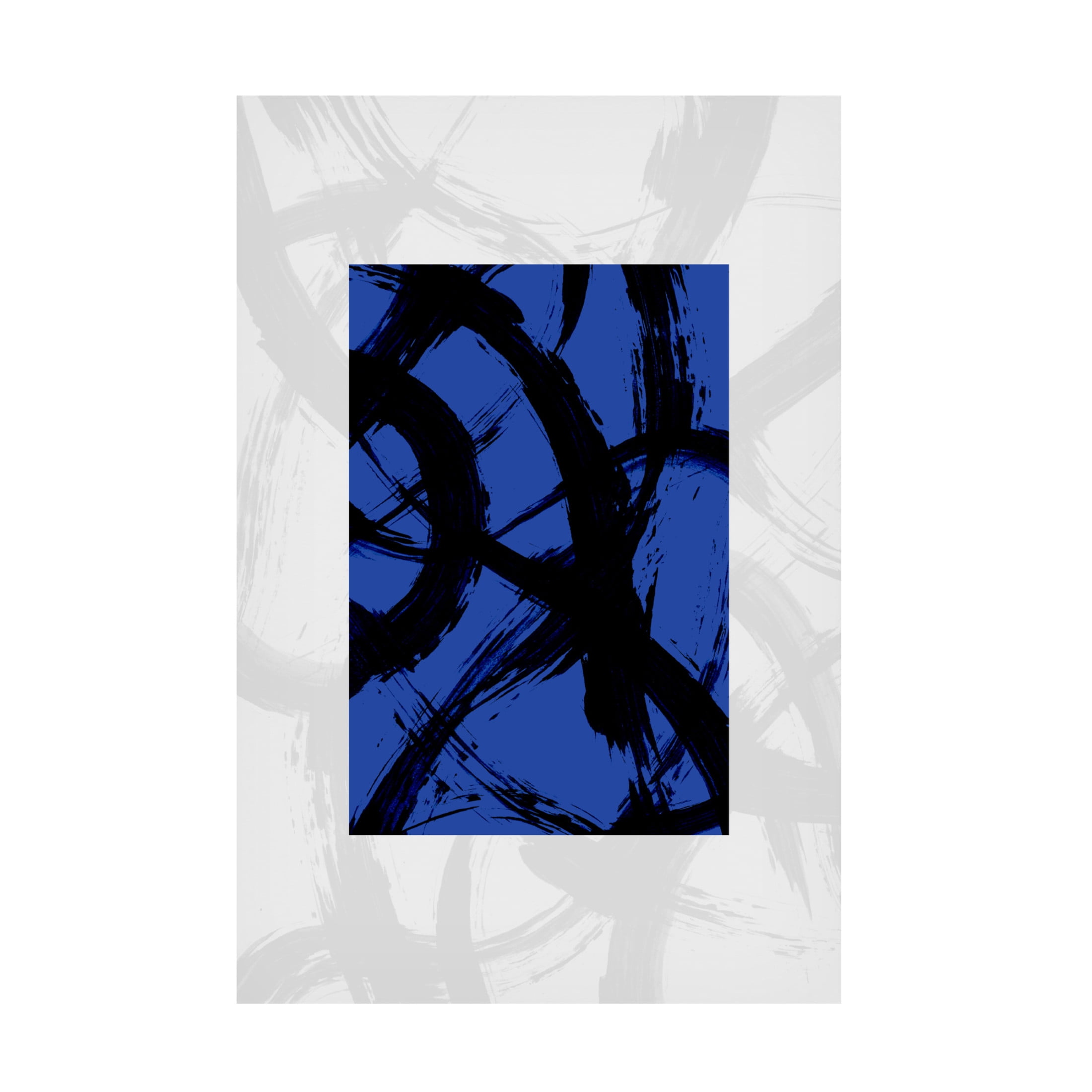 Trademark Fine Art Mareike Bohmer Abstract Brush Strokes 98Y Canvas Wall Art