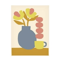 Trademark Fine Art Margaux Fugier Le Quotidien Vase Canvas Wall Art