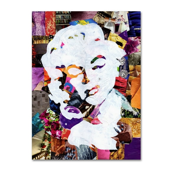 Trademark Fine Art 'Marilyn' Canvas Art by Artpoptart