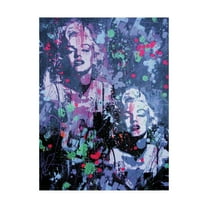 Trademark Fine Art 'Marilyn Collage' Canvas Art by David Drioton