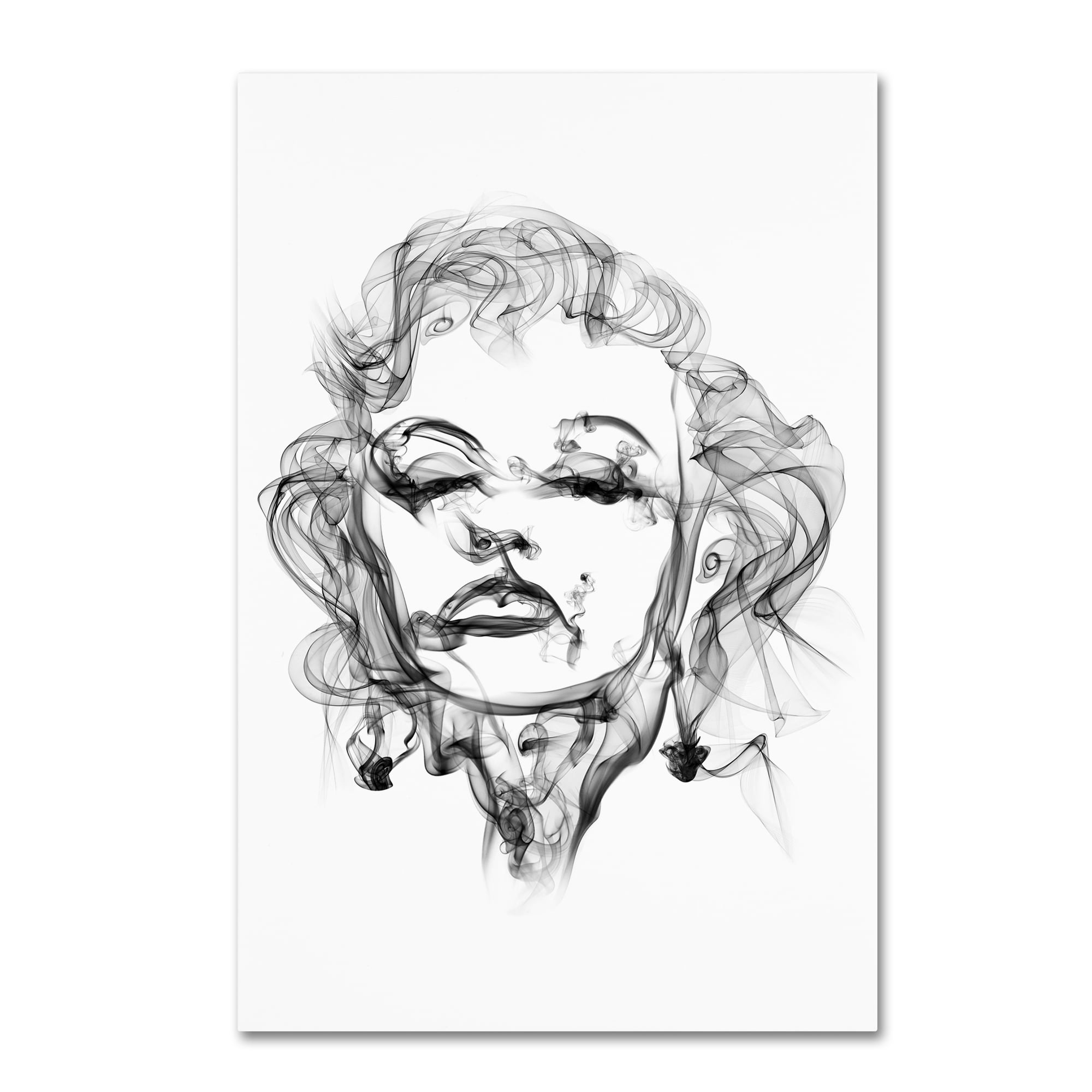Trademark Fine Art 'Marilyn Monroe' Canvas Art by Octavian Mielu